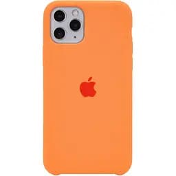 Чехол Silicone Case AA для Apple iPhone 11 Pro 5.8" Помаранчевий / Papaya