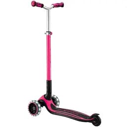 Самокат Globber Ace колеса с подсветкой фуксия (667-110)