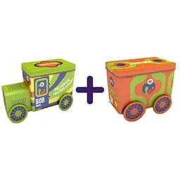 Наборы сладостей с игрушкой и стикером Bob Snail Snack Track + Bob Snail Fruit Start