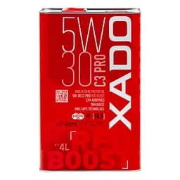 Моторне масло Xado Atomic Oil Red Boost 5W-30 4л(XA 26268)