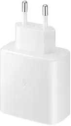 Зарядное устройство - блок Travel Adapter OEM (EP-TA845) USB-C 45W PD белый