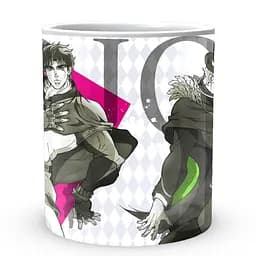 Кухоль GeekLand Неймовірні пригоди ДжоДжо JoJo's Bizarre Adventure Джонатан та Діо vol.1 JJ 02.584 330 мл білий - мініатюра 2