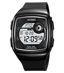 Часы мужские наручные спортивные Skmei 2208 (Черный с белым)