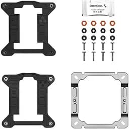 Кулер для процесора Deepcool AG400 1700 AM5 (R-AG400-BKNNMN-G-1) - мініатюра 8