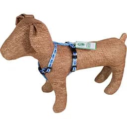 Нагрудник капроновий Lucky Pet Лапки, Н-подібний, 58-80х40-60х2 см, сіро-блакитний - мініатюра 2