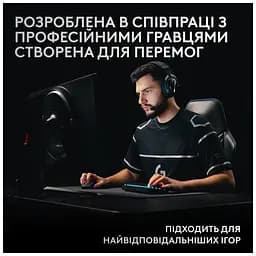 Клавіатура Logitech G Pro X 60 Lightspeed GX Tactile Wireless/Bluetooth UA Black (920-011911) - мініатюра 8