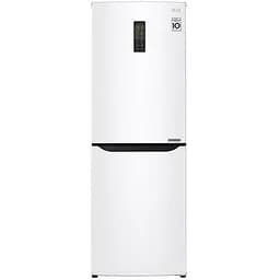 Холодильник із нижньою морозильною камерою LG GA-B379SQUL білий (GA-B379SQUL)