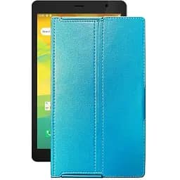 Чехол StatusCASE из экокожи для планшета Prestigio Node A8 3G PMT4208 Голубой