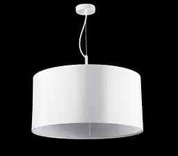 Підвісна люстра Splendid Ray L232066/530/3 (WH) з білим абажуром і цоколем E27
