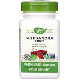 Китайский лимонник Schisandra Fruit Nature's Way 100 капсул