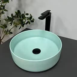 Умивальник VBI Prato turkus накладний VBI-011405, Зелений