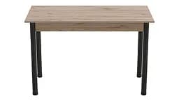 Стіл кухонний Ferrum-decor Беніта 75x120x70 Чорний ДСП Сан-Марино 16мм (FRD-105646)