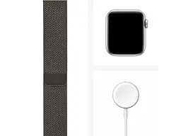 Смарт-годинник Apple Watch Series 6 GPS + Cellular 44mm Graphite Stainless Steel Case with Graphite Milanese Loop [M07R3] [51004] - мініатюра 5