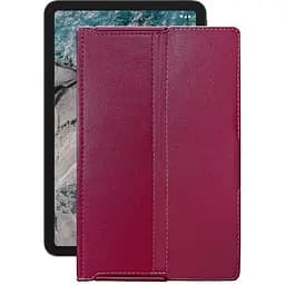 Чохол StatusCASE з екошкіри для планшету Nokia T20 Бордовий