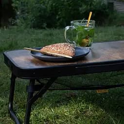 Стіл Bo-Camp Woodbine Compact 56x34 см Black/Wood look (1404190) (DAS303264) - мініатюра 9