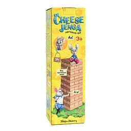 Настільна гра "Cheese Jenga" Strateg 30545, 54 бруски