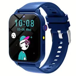 Дитячі смарт-годинники з камерою, іграми, моніторингом сну, крокоміром, будильником, ліхтариком тощо. Сині