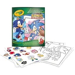 Розмальовка Crayola Sonic 32 сторінки та 4 сторінки наліпок - мініатюра 3