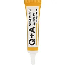 Живильний крем для шкіри навколо очей з вітаміном С Q+A Vitamin C Eye Cream 15 мл