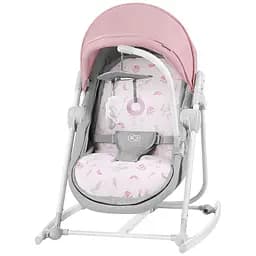 Шезлонг-гойдалка 5в1 KiderKraft Nola Peony Rose