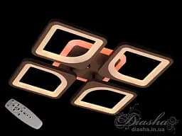 Люстри світлодіодні Diasha S8060/4CF LED 3color dimmer - мініатюра 1