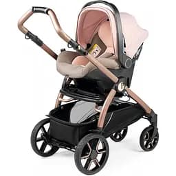 Коляска 3 в 1 Peg-Perego Book Mon Amour SLK рожеве золото  - мініатюра 8