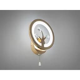 Світлодіодний приліжковий декоративний світильник Romin 16W золото