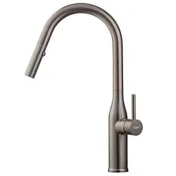 Смеситель для кухни с выдвижным изливом Koer KI-70004-07 KR3387 Графит