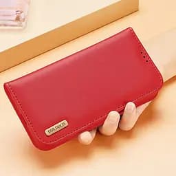 Чохол-книжка Dux Ducis Hivo для Apple iPhone 17 (6.3) Red - мініатюра 4