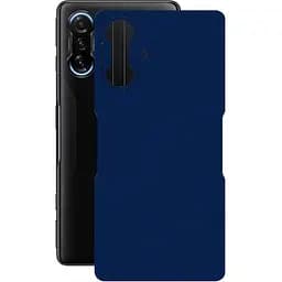 Захисна плівка StatusSKIN для Xiaomi Poco F3 GT Корпус Вініл Синій металік