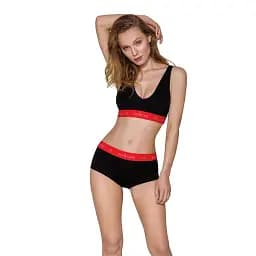 Спортивний топ на широких бретелях Passion PS003 TOP black L - мініатюра 6