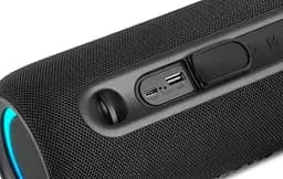 Портативна колонка REAL-EL RX725 15 W Bluetooth TWS, RGB, Black - мініатюра 7