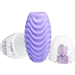 Мастурбатор яйце Pretty Love Double-Sided Egg фіолетовий