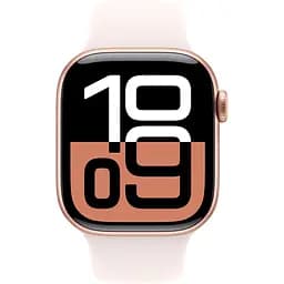 Смарт-годинник Apple Watch Series 10 GPS 42mm Rose Gold Aluminum Case with Light Blush Sport Band M/L (MWWJ3) [114973] - мініатюра 2