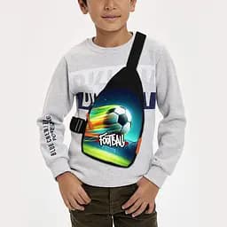 Сумка через плечо детская Футбол 29х17 см сумка слинг для мальчика (02239)