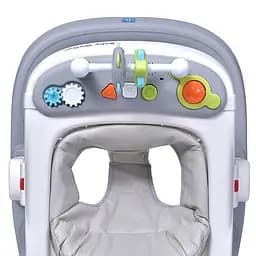 Ходунки дитячі Bambi M 5032L-11 музика, світло, сірий - мініатюра 3