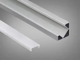 Профиль для LED ленты, угловой накладной