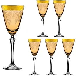 Набір келихів для вина Lora Марика 190 мл 6 шт. NGC112SETWINE-D