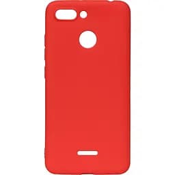 Чохол-накладка Toto 1 mm Matt TPU Case Xiaomi Redmi 6 Red