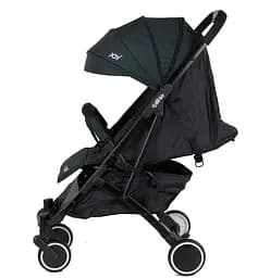 Коляска детская прогулочная JOY Vittoria 30883 цвет Тёмно-Зеленый Лён, стальная рама, футкавер, телескопическая ручка, в коробке