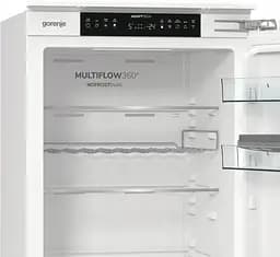 Холодильник Gorenje вбудований з нижн. мороз., 177x69x55см, 2 двері, 252 (76) л, А +, NF +, Зона св-ті, Диспл, Wi-Fi, Білі - мініатюра 9