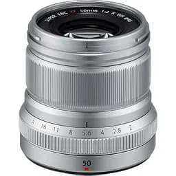 Объектив Fujifilm XF 50mm f/2 R WR Silver (16536623) [99550]