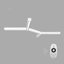 Керований світлодіодний світильник X-LED 100ВТ Star білий (870*740*43) LSNS-100dw