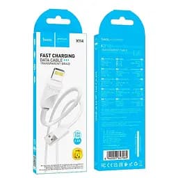 Кабель Hoco Lightning Energy charging data cable X114 1 м 2.4A - мініатюра 2