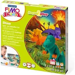 Набор пластики Fimo kids Дино 4 цвета 42 г  