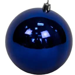 Куля Devilon 10 см синя глянець (890285)