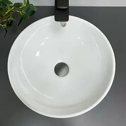 Умивальник VBI Brunico white накладний VBI-015200, Білий - мініатюра 4