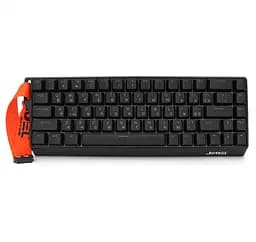 Клавиатура игровая механическая JEDEL KL166 Hot-Swap Outemu Magnetic Swich Black - мініатюра 1
