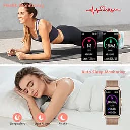 Годинник Smart Mioband Nano+ Gold, 2 ремінця - мініатюра 10