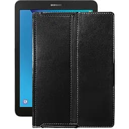 Чохол StatusCASE з екошкіри для планшету Samsung Galaxy Tab S3 (T827) Чорний матовий